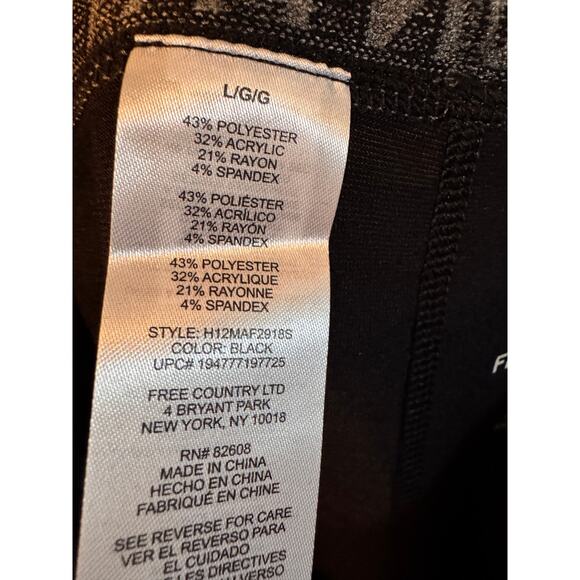 Free Country MicroTech Heat Base Layer Pants ~ 2-Pair Pack ~ Size Large NEW - Picture 7 of 11